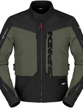 Giubbotto Moto Tessuto TERRAN Militare taglia L