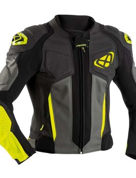 Giacca Moto in Pelle VENDETTA JK EVO Nero Antracite Gia taglia L