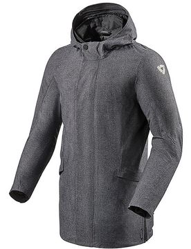 Giacca Moto In Tessuto Broadway Grigio Scuro taglia S