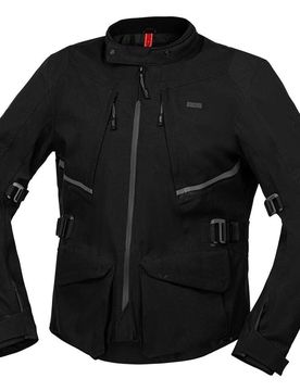 Giacca Moto Toruster-STX 1.0 Laminata Nero taglia XS