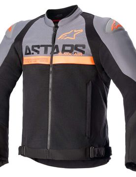 Giacca Moto Traforata SMX AIR Fluo Arancio Nero taglia 3XL