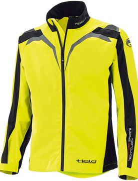 Giacca Antipioggia Moto Rainblock 2 Top Nero Giallo Flu taglia 2X