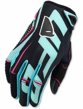 Guanti Moto Cross Enduro BLAZE Nero Azzurro taglia S
