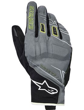 Guanti Moto Donna Stella Moblast WP Grigio Giallo taglia 2XL