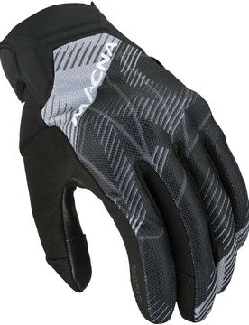 Guanti Moto Obtain Leer Marrone / Grigio taglia S