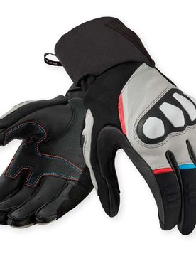 Guanti Moto Combustion Nero Grigio chiaro taglia L