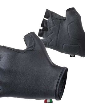 Guanti Bici Estivi Mezze Dita SUMMER GLOVE Nero taglia S