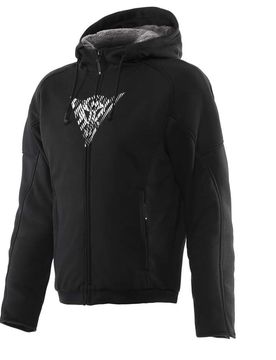 Felpa Moto BOVISA SAFETY FULL ZIP Nero Bianco taglia 48