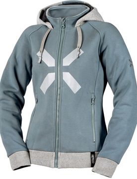 Felpa Moto Donna Rapid 1.0 Blu Grigio - Grigio Freddo taglia XS
