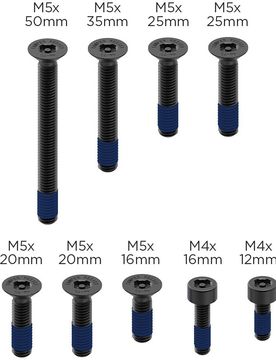Kit Di Viti Antifurto QLP-TRSK taglia unica