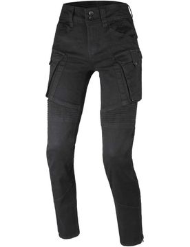 Jeans Moto Donna Duplan easy Nero - Standard taglia 28