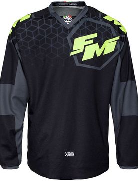 Maglia Moto Cross Enduro X28 POWER Grigio Nero taglia M