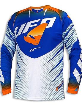 Maglia Moto Cross Enduro Voltage Arancio Blu taglia 2XL