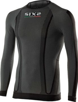 Maglia Girocollo Bambino Maniche Lunghe Carbon KTS2 Ner taglia 10