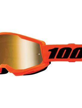 Maschera Moto Cross Enduro Bambino STRATA 2 NEON Orange taglia un