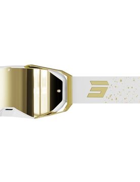 Maschera Moto Cross Enduro LITE MIST Oro taglia unica