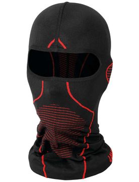 Sottocasco Termico Moto Diablo Nero-Rosso - (XS-S / 53 taglia un