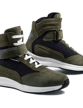 Scarpe Moto Sportive Certificate AUDAX WP Verde M taglia 39