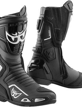 Stivali Moto Racing Donington 1563-BK Nero taglia 45