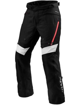 Pantaloni Moto Tessuto Horizon 3 H2O Nero Rosso - STA taglia 2X