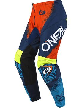 Pantaloni Cross Enduro ELEMENT Bambino SHOCKER Blu Ara taglia 22