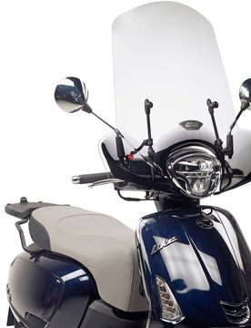 Parabrezza trasparente 6109A Per KYMCO Like 50-125-150 taglia uni