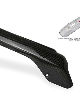 Paracalore Terminale Akrapovic Full System Ducati Multistrad taglia un