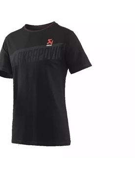 T-Shirt Uomo Akrapovic 802042 Nero S taglia unica