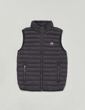 Gilet Originals nero trapuntato e imbottito in piuma