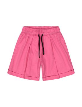 Short fucsia a vita alta con coulisse 8-12 anni