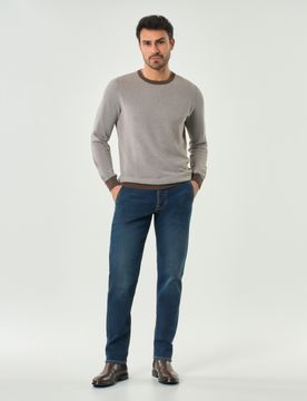 Jeans Newelias Carlin lavaggio scuro stone washed con tasca america