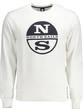 Herren Langarm-Sweatshirt Weiß 691001-000_BIANCO_0101