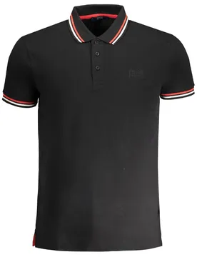Herren POLOSHIRT Schwarz QXT64XKB002_NE05051