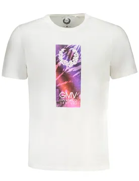 Herren T-Shirt Weiß AU01417MARINO_BIWHITE