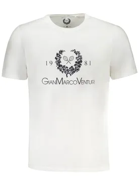 Herren T-Shirt Weiß AU01419LINO_BIWHITE