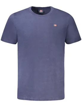 Herren KURZARM-T-SHIRT Blau 836016_BLNAVY