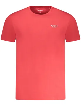 Herren KURZARM-T-SHIRT Rot PM508212ORIGINALBASIC3_RO285