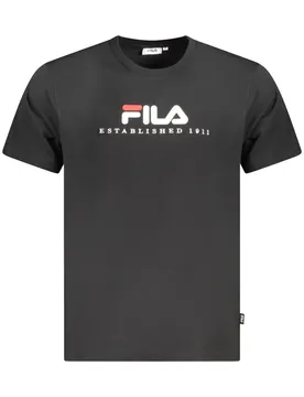 Herren KURZARM-T-SHIRT Schwarz FAU0200_NE80010