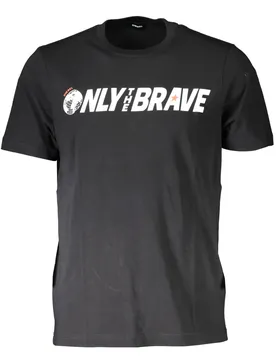 Herren KURZARM-T-SHIRT Schwarz SD92T-JUST_5C6F65F_NERO900