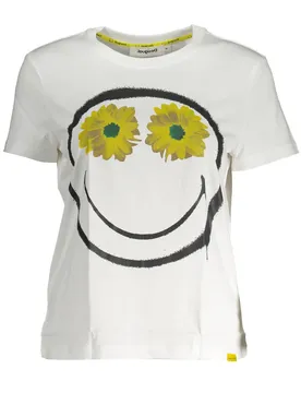 Damen KURZARM-T-SHIRT Weiß 23SWTKA0_117D202_BIANCO1000
