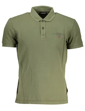 Herren KURZARM-POLO Grün NP0A4GDLELBASSS4_FFE11D9_VERDEGAE