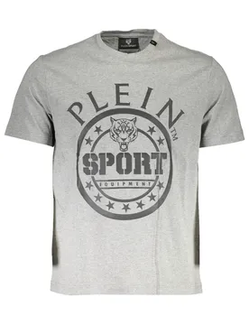 Herren KURZARM-T-SHIRT Grau TIPS128_3EA039C_GRIGIO92GR