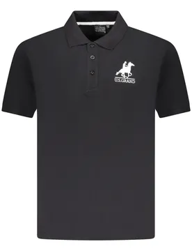 Herren Poloshirt Schwarz AU02662_NE23NERO