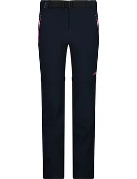 Zip Off Pant Mädchen Steghose, blau 116