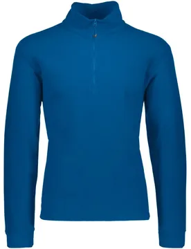 Sweat Herren Rollkragenpullover, blau 58