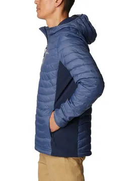 Powder Pa Hooded Herren Jacke, blau XXL