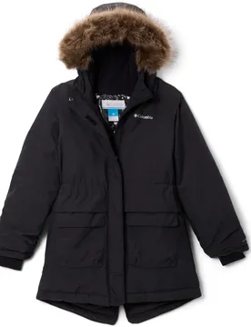 Nordic Strider II Mädchen Jacke, schwarz L
