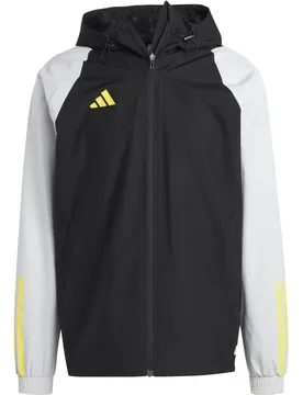 Tiro 23 Competition All-Weather Jacke Herren Fußballjacke, schwarz 3XL