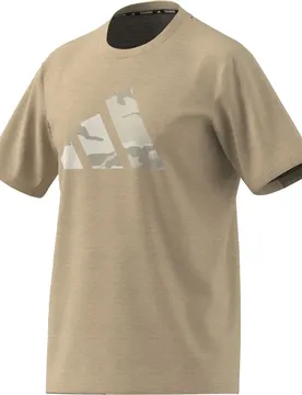 Train Essentials Seasonal Brand Love Camo T-Shirt Herren T-Shirt, rosa L