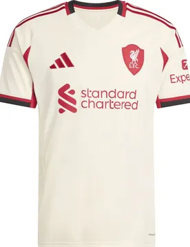 Liverpool FC 25/26 Away Herren Trikot, weiß 2XL